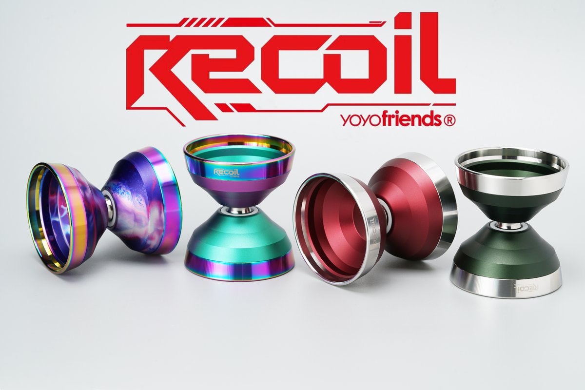 YoYoExpert's tweet photo. The Recoil is yoyofriends’ bold answer to the ultra-wide competition meta, built to deliver massive catch zone performance without sacrificing the speed, power, and agility demanded by modern high level play.

Available Tonight 05/28! - 8pm ET!
https://t.co/cUFUkI77jY https://t.co/kCDUMZ6DdP
