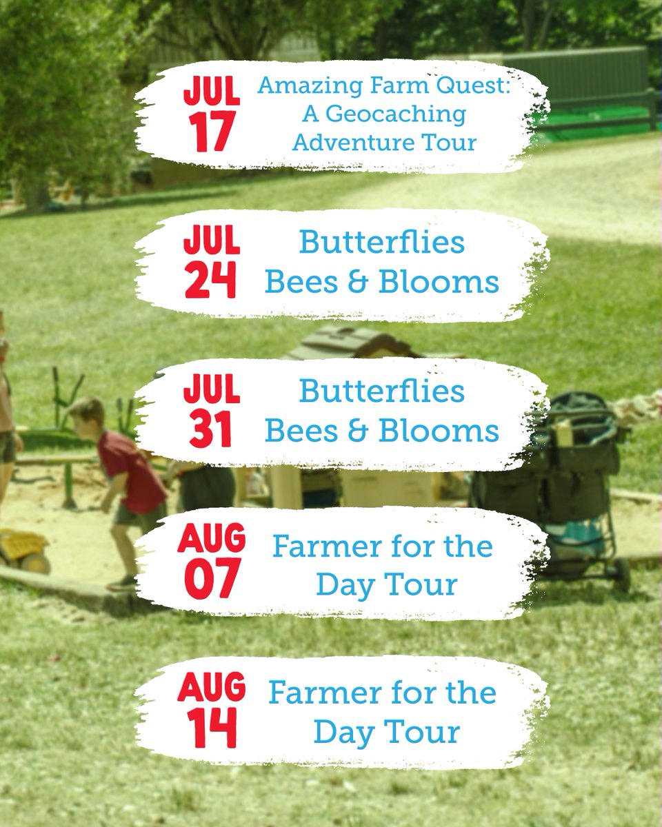 Patterson_Farm's tweet photo. Summer Fun Fridays are officially back this summer on the farm! ☀️

These unique, hands-on educational field trips are the perfect way for families to explore, learn, and have a blast together.

🎟️ Buy your tickets now at https://t.co/kVTj0EY5di. https://t.co/HW1cZ9ZP4Y