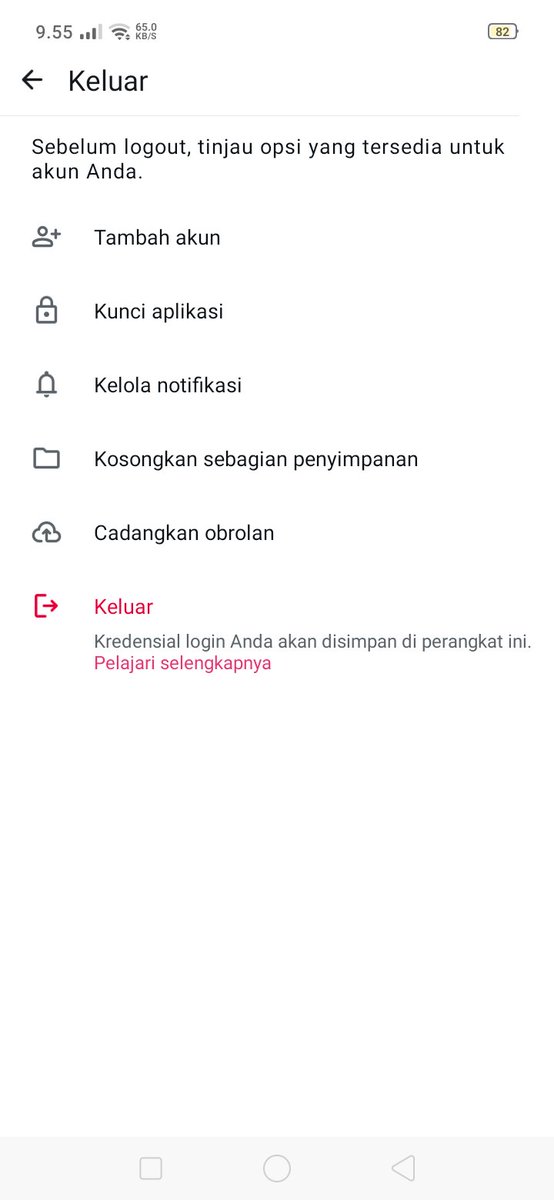Adityam232425's tweet photo. @WABetaInfo I just saw a new WhatsApp feature that allows you to log out of your account. https://t.co/iCx7cuJZNU
