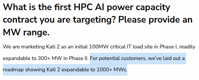 disruptorinvest's tweet photo. In a recent AMA, the new $SLNH CFO Michael Picchi (who appears to have just purchased 100,000 shares on the open market a week ago) provided a major update on Project Kati 2 indicating it could potentially expand into a giga-campus (1GW+).

If you've researched Project Kati, you know it's on the southern tip of Texas (close to Starbase) and major natural gas infrastructure.

Additionally, $SLNH also appears to have Projects Ellen and Hedy nearby which could potentially be clustered into the Project Kati mega-campus.

I've included an image showing the distance of Project Kati to the nearest natural gas pipeline and another one with the distance of Project Kati to Projects Ellen and Hedy. I had to pull coordinates and still need to confirm these are accurate locations/distances.

I plan to ask the CEO of $SLNH more detailed questions about this site in our upcoming interview.