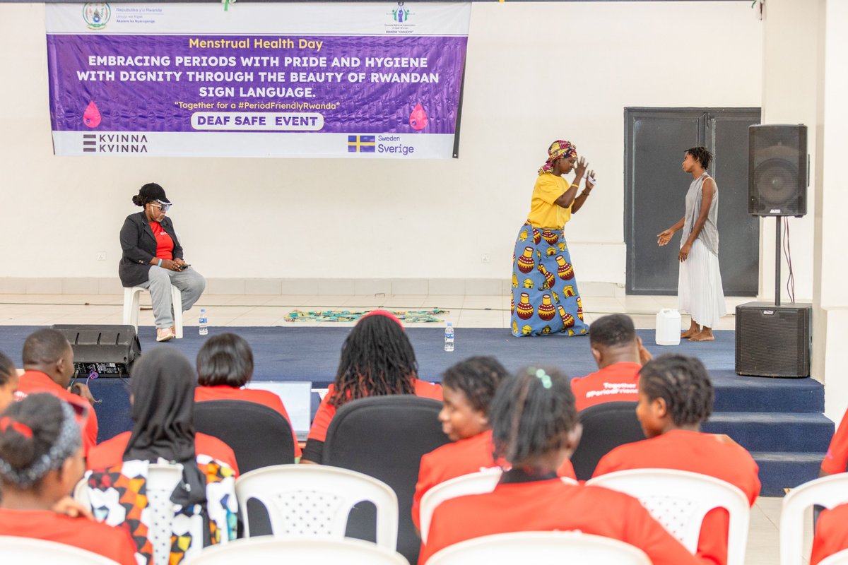 Yego_Kimisagara's tweet photo. ...have been empowered to actively listen, understand, &amp; support youth in their daily lives.
Deaf girls are standing tall—visibly empowered, informed, and included. 2/3 https://t.co/lXGFJeTVje