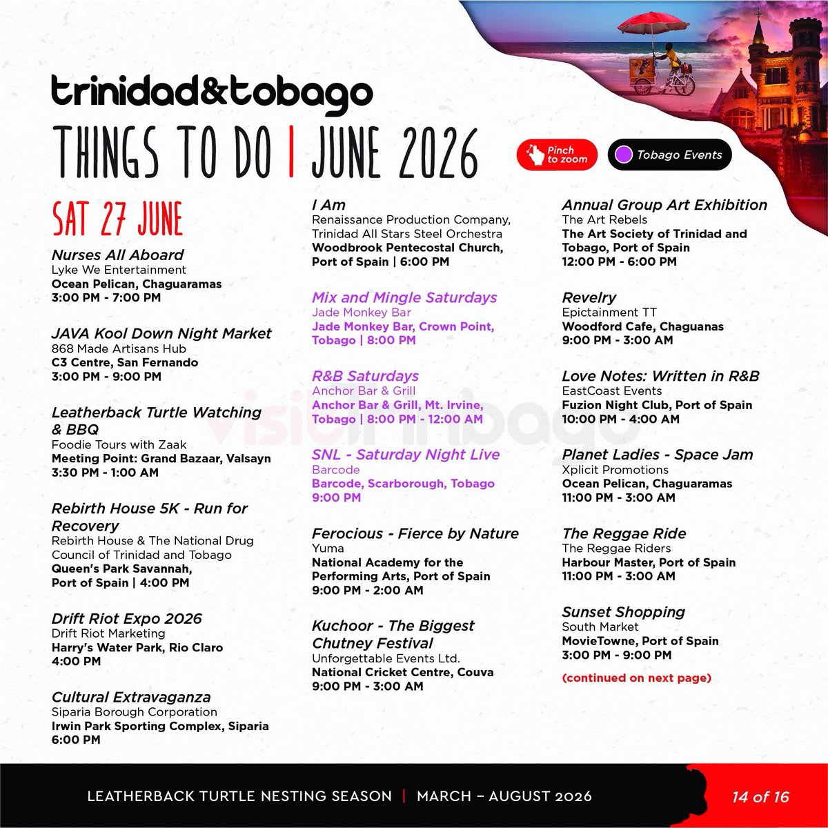 exploretrinidad's tweet photo. June Calendar of Events (4/4) 🇹🇹 https://t.co/NPPYhfO81G