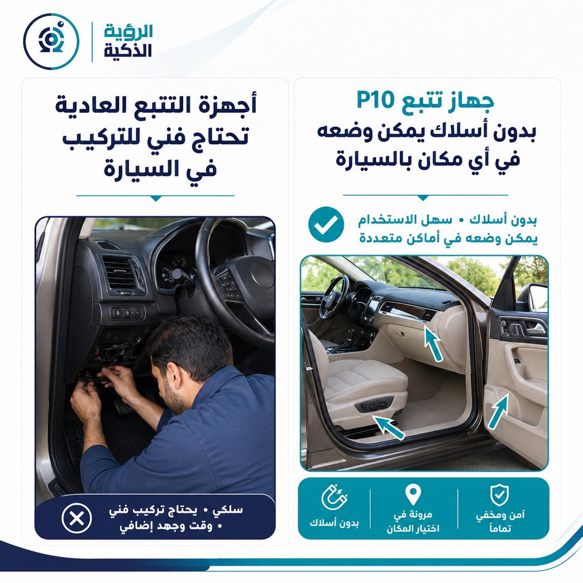 SV_CAM1's tweet photo. جهاز P10 GPS تتبع لحظي وأمان مستمر

تتبع لحظي بدقة عالية
بطارية قوية قابلة للشحن
تنبيهات فورية عند الحركة أو الاهتزاز
مغناطيس قوي للتثبيت
متوافق مع الأجهزة الذكية
تقارير المسافة والتنقلات

للطلب
https://t.co/aIYoAtkC8V

- https://t.co/mlZ0VYqlcT