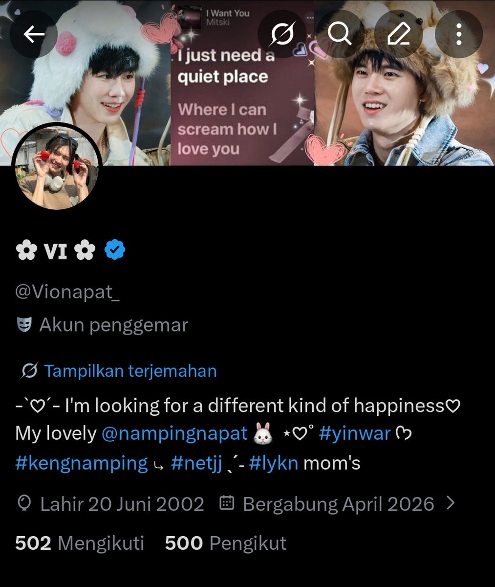 ✿ ᴠɪ ✿ tweet media