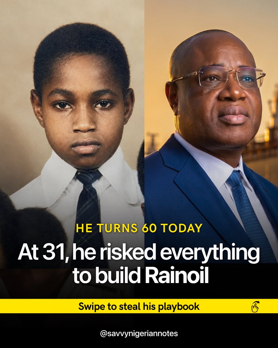 savvynigerian's tweet photo. At one point, he had already committed to a shipment when oil prices suddenly crashed.

The potential loss to his company was close to ₦1 billion.

His partners expected him to back out of the deal.
He didn’t.

“My word is my bond,” he said.

That single decision earned him even deeper trust from his partners.