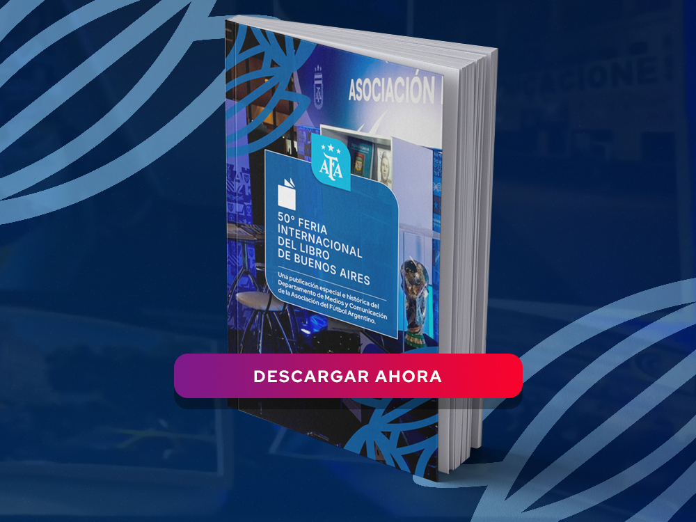 afa's tweet photo. AFA deja huella en la Feria del Libro: ya se puede descargar gratuitamente la publicación especial de una participación histórica  📘

📝https://t.co/IA1zczm3MQ https://t.co/NpppPepXqo