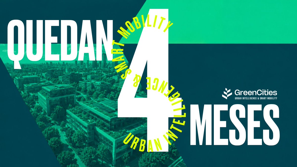 forogreencities's tweet photo. La transformación de las ciudades ya está en marcha 🌍

En solo 4 meses, #Greencities volverá a reunir en Málaga a empresas, instituciones y profesionales que están liderando el futuro de la innovación urbana, la sostenibilidad y las smart cities 🏡

Nos vemos en @Fycma  del 15 al 16 de septiembre 🌳
