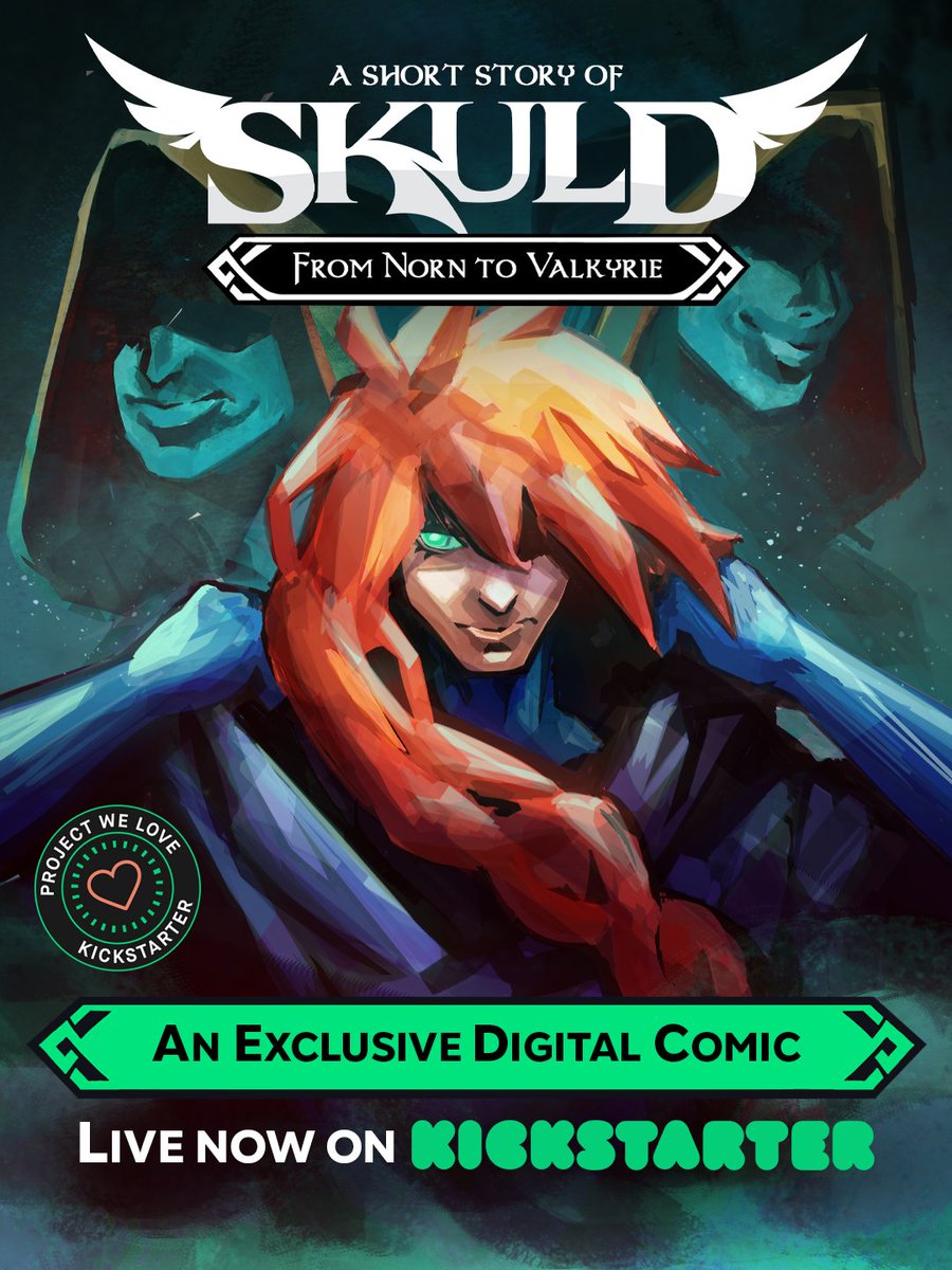 supermonkeyst's tweet photo. NEW REWARD! 📖

Explore Skuld’s journey from Norn to Valkyrie in our new Digital Short Story.

✅ New Reward Tier
✅ Available as an Add-on

Level up your pledge and help us hit the next Stretch Goal! 🚀 
https://t.co/73XDWp8v2w https://t.co/GrDX4au71s
