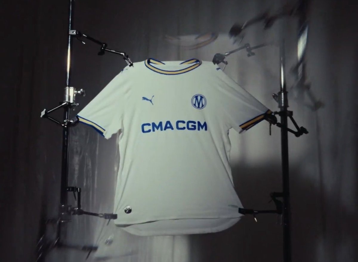 InformaTreize's tweet photo. 👉𝗢𝗙𝗙𝗜𝗖𝗜𝗘𝗟 : Voici le maillot domicile de l’Olympique de Marseille pour la saison 2026-2027. #TeamOM https://t.co/fIhSnqTdBo