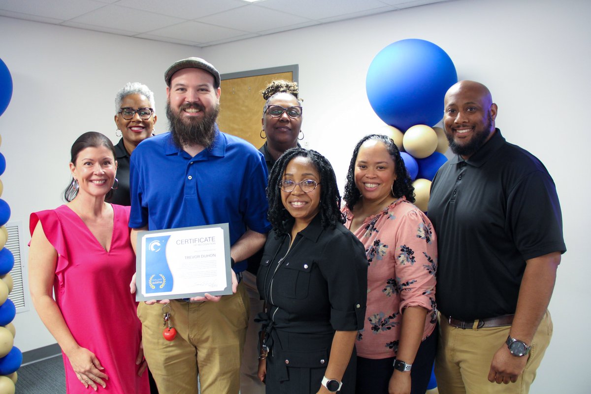 NeighborsFCU's tweet photo. At Neighbors, celebrating our people is one of our favorite things. 🎉
We are proud to recognize these incredible milestones:

🌟 20 years: Lydia Gooden, Leah Jenkins, Anthony Pitalo, and Atalia Williams
🌟 25 years: Carolyn Smith and Bridgette White
🌟 30 years: Vanessa Hughes
🌟 35 years: Jodi Korner
🏆 Trevor Duhon named Employee of the Quarter

We’re lucky to have such dedicated team members serving our community every day!