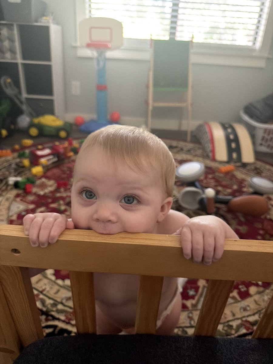 admisner16's tweet photo. Do not let the pretty eyes fool you. She is a menace 
#DadLife https://t.co/NQuiku90ff