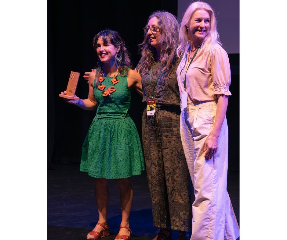 13thparish's tweet photo. 🏆️ And the Pâssemithe de Jèrri Award goes to... 

🎉 Vraiqu’sie, made by The Vraiqu'sie Collective 🎉 

✨️ Special Mention
Quicksand, directed by Rebecca Coley 

Jury: Mick Hannigan 

📸 Leilani Vibert 

@JsyArtsCentre @CIPJersey @GovJersey @JsyFoundation @MertonResort https://t.co/F727KUXaOo