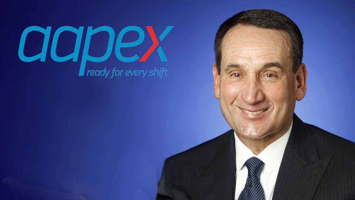 AAPEXshow's tweet photo. AAPEX announced that Coach Mike Krzyzewski will be the headline speaker at the AAPEX 2026 Keynote Breakfast. His talk will center on “Victory through Teamwork and Leadership,” followed by a live audience question-and-answer session. https://t.co/W6p8791JIM via @AMNews_Babcox https://t.co/gkMPZSjY6N