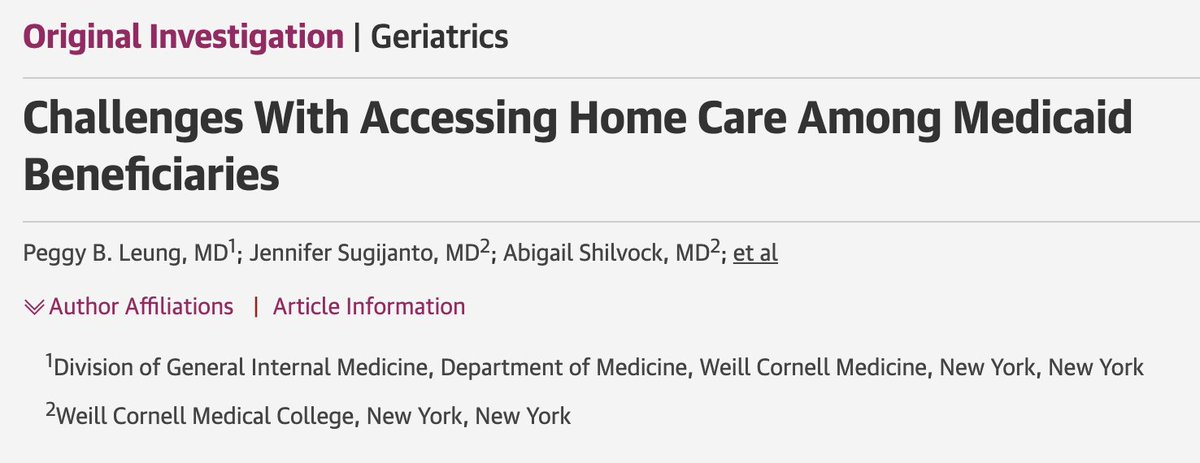 NYHammond's tweet photo. How disconnected from reality do you have to be to conduct a study about access to home health care in New York without so much as mentioning the state's off-the-charts levels of utilization, spending and employment? https://t.co/wswX9zSlMZ