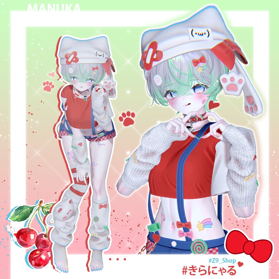 _sil13a's tweet photo. 💚❤️💙🐾
#Z9_Shop #KyeeN_ #Manuka3D https://t.co/fwERdaDsNZ