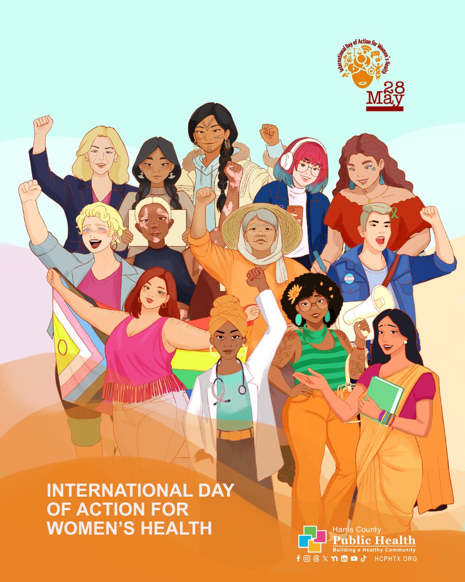 hcphtx's tweet photo. Today is the International Day of Action for Women's Health. It’s the perfect reminder to pause, check in with your body, and schedule those essential preventive screenings you might have been putting off.

📞 Take action for your health today, call 832-927-7350 to schedule your appointment.