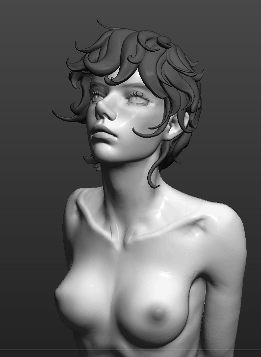giraffe7s's tweet photo. First practice after a 2.5 month break from sculpting
#zbrush https://t.co/aYMVPvnFgd