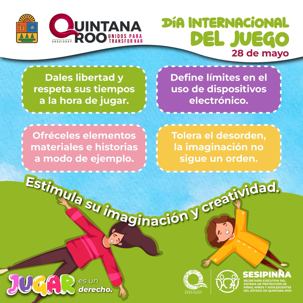 Secretaría Ejecutiva del SIPINNA Q. ROO tweet media