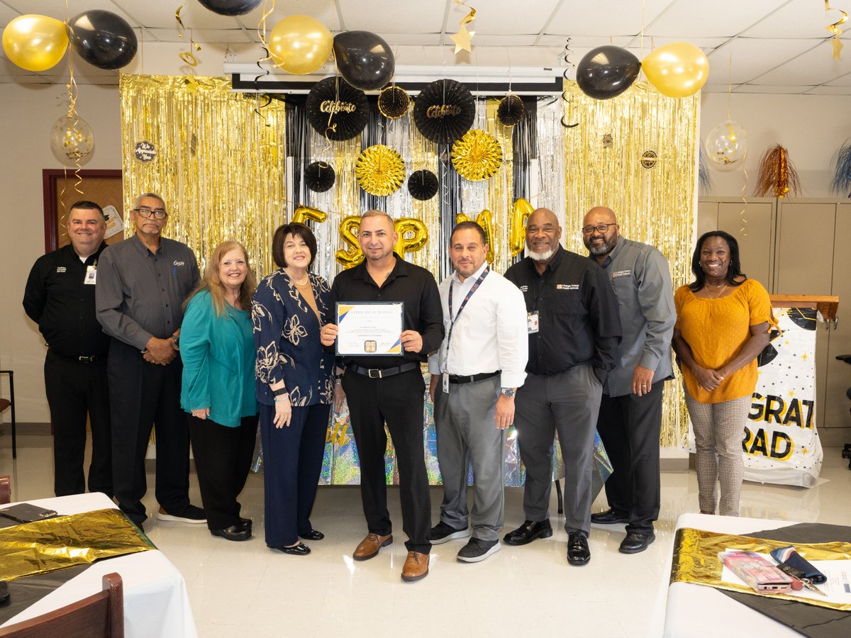 maria_f_vazquez's tweet photo. So proud to celebrate our newest Florida School Plant Management Association graduates! This certification goes far beyond custodial techniques. It’s about leadership, communication and professional growth. Thank you for setting a welcoming tone for our students every single day. https://t.co/j1zzAsgb60
