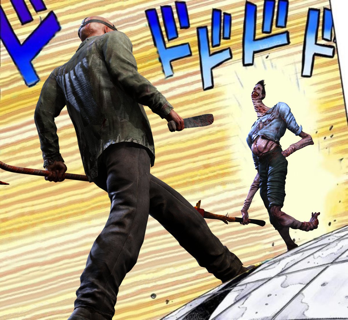 karinscr's tweet photo. Jason vs The Unknown

#deadbydaylight #dbd https://t.co/GMgL2xc3e5