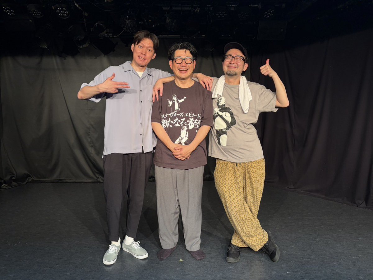 siro_tarosi's tweet photo. 新ネタライブ健康2026春終演！！
ありがとうございました！！！
たのしかったー
#春の思いで 
#次回は8月20日 https://t.co/Sz62V2gZp0