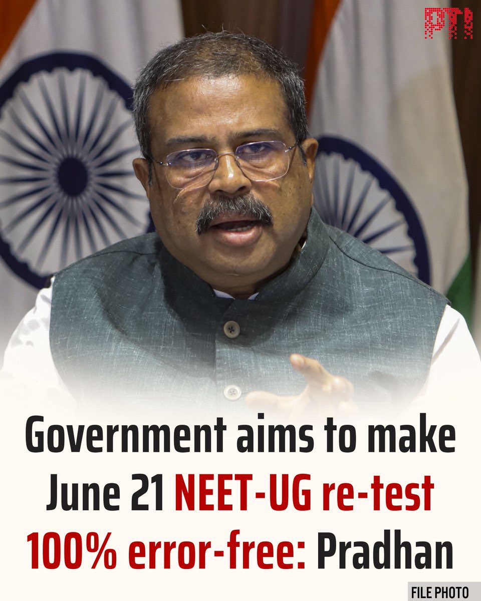 JaipurDialogues's tweet photo. The rot is such in NTA that government has to mull support of Defence Agencies 

100% Dharmendra Pradhan की छुट्टी होने वाली है https://t.co/ki0tzN8ekR