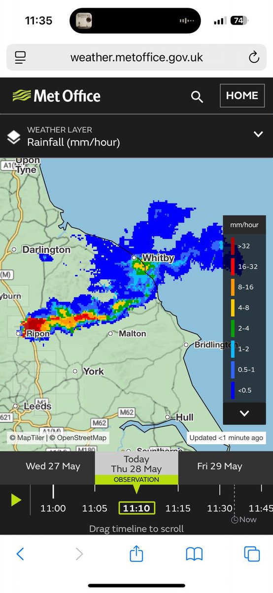 ProZack9's tweet photo. @SkiesOfTheUK went through crazy hail around 11am today on the A1. Brought the road to a standstill https://t.co/FkY2fj6ane