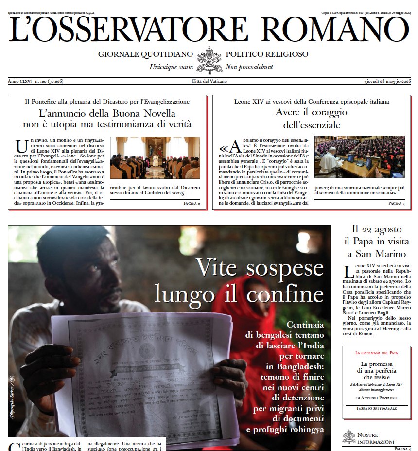 L'Osservatore Romano tweet media