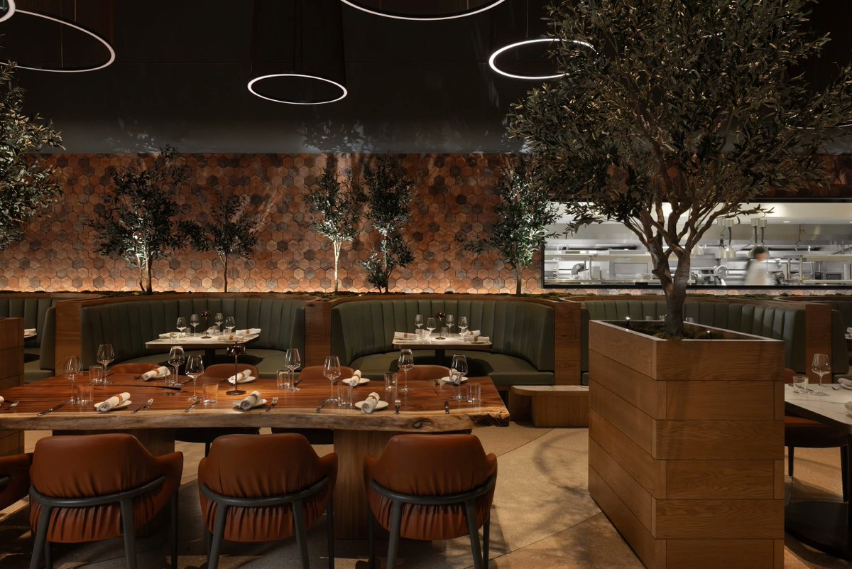 themfg's tweet photo. #TileEverything
Inside the @WaldorfAstoria Beverly Hills is the restaurant Baldi created by chef Edoardo Baldi
Designed By @EZEQUIELFARCA https://t.co/jIRCaijoUA
When I was young, I used to take credit for this beautiful type of jobs . Now I realize we are just a palette of colors and textures for the design team and owners.
@ARTObrick Helps cool people build cool places