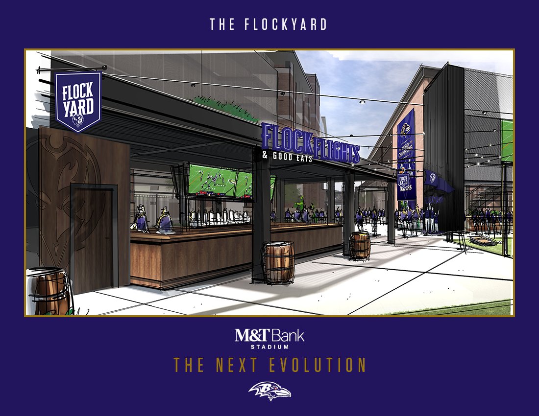Ravens's tweet photo. Gameday at M&amp;T Bank Stadium is already something special.

But here is what is on the way for fans and guests.

See more: https://t.co/F6S735RqKR https://t.co/WDcjaPrO7l