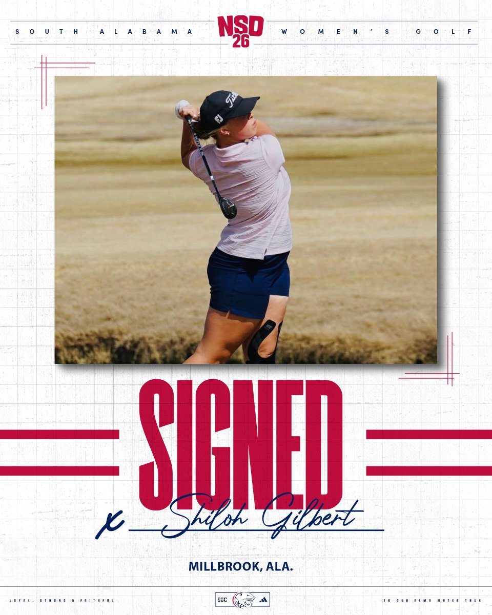 SouthAlabamaWGF's tweet photo. Huarte Announces Addition of Shiloh Gilbet and Léa Giron for 2026-27 Season.

https://t.co/huwFZ58HRD

#LSF https://t.co/EfN1pre8jE