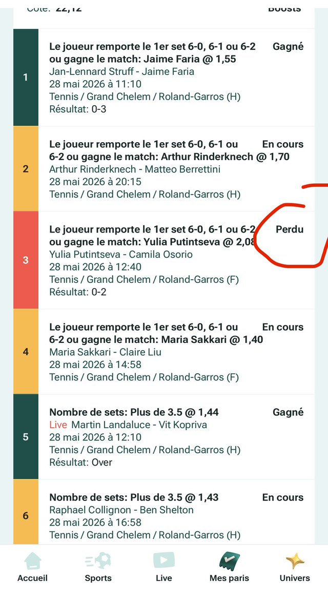 FIFACaz's tweet photo. @PMU_PLAY pourquoi c’est perdu alors que ça fait 1 set partout ?? https://t.co/qo4Roytu2s