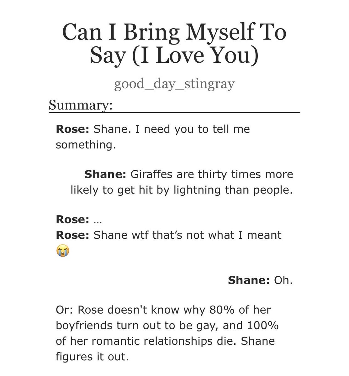 gooddaystingray's tweet photo. Aro Rose fic anyone? https://t.co/eueIt799eb