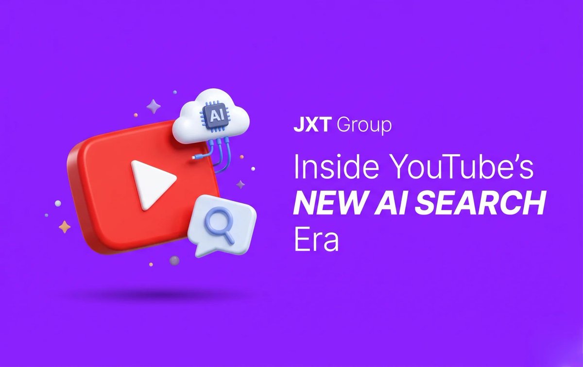JXTGroup's tweet photo. Ask YouTube Is Here — And It’s About to Reshape How Creators Get Found | https://t.co/D3dHURrKRD https://t.co/VFmU6iDSgn