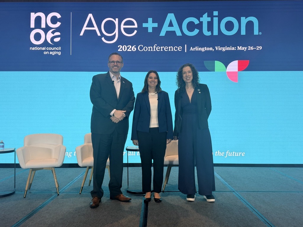 NCOAging's tweet photo. “We’re all aging. Let’s be proud of it.”

Our #AgeAction26 Fireside Chat talked about how using age-positive language can help us shift culture and change how we feel about aging. 💙 https://t.co/hMmUbiUTz1
