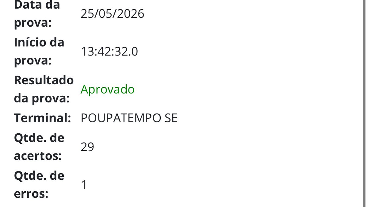 eaebelinha08's tweet photo. deu crt e tirei 29 de 30 https://t.co/K0HPJDxtTB
