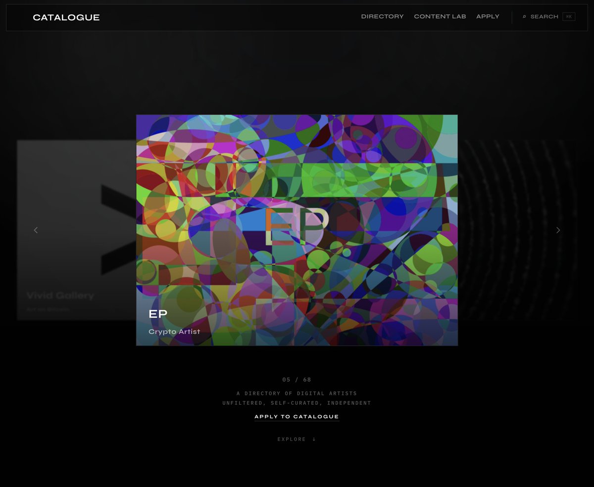 E_Pieraccini_'s tweet photo. My website https://t.co/I3kdAq7cbr is now live on @CatalogueART by @Ordinals10K 

Really happy to participate in certain art focused initiatives🚀 https://t.co/yTofCrXOEB