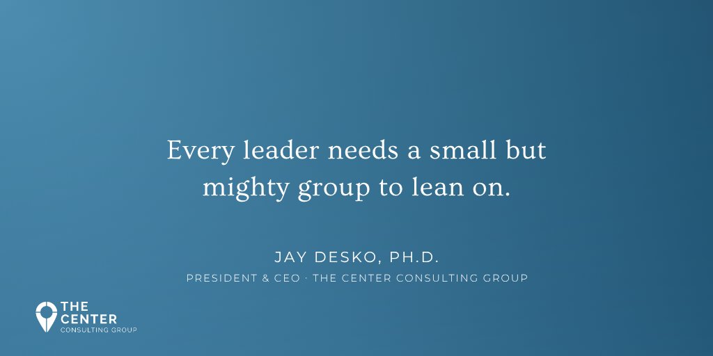 CenterConsult's tweet photo. Every leader needs a small but mighty group to lean on.

In ancient times, before King David was ruler of Israel and Judah, he was on the run from a pathologically jealous king named Saul. He was constantly hunted and was wanted, dead or alive. Yet he had a small group of loyal and intimidating guys called his Mighty Men to support him.

Just like David, every leader needs a small but mighty group of women and men in their life. When they have this group to lean on, they are less likely to allow the big messes to overwhelm and defeat them. Such leaders will last longer, make wiser decisions, and not allow fear to prevent them from leading through the storms.

Keep reading for more strategies to help you lead through chaos: https://t.co/x4I4mPXKRO