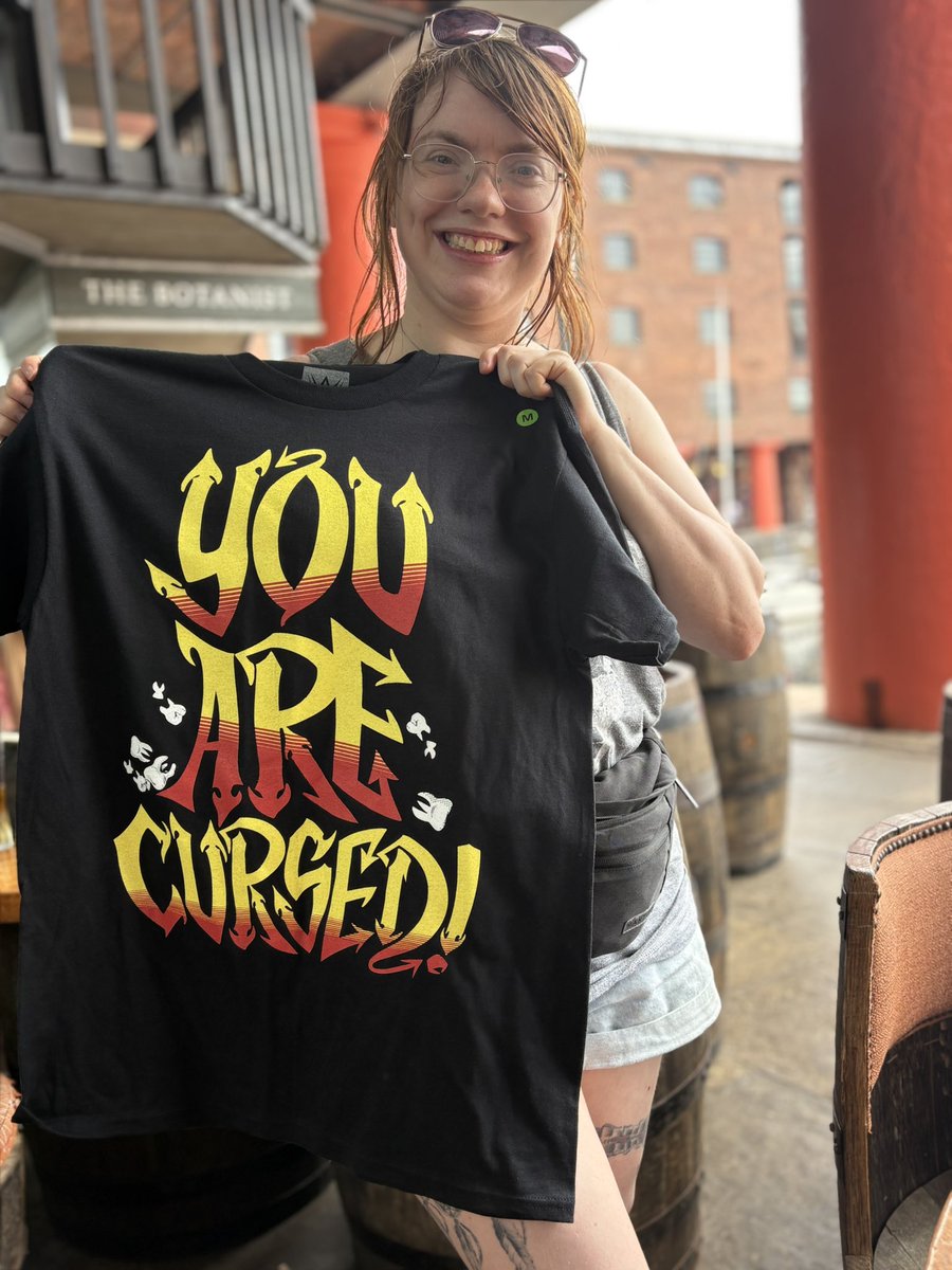 chelslea_'s tweet photo. Hey @DanhausenAD I’ve purchased your shirt for tonight’s show. Now, please don’t curse me 😅 #WWELiverpool https://t.co/Rk2prkKQy7