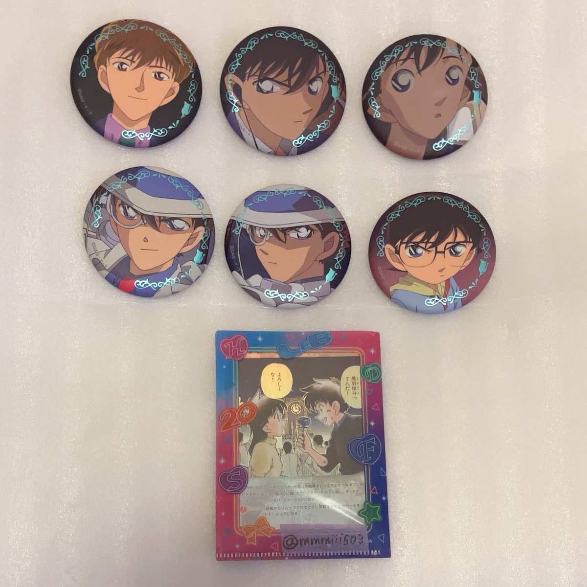交換】名探偵コナン コナンプラザ アニメ30周年 場面写TD缶バッジ 集め