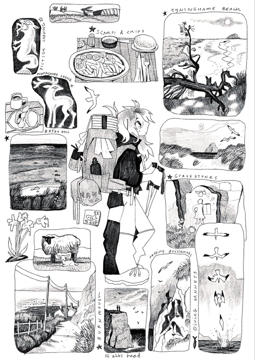 goyagoat's tweet photo. sketches from my adventures ! https://t.co/3rDacdR6kL