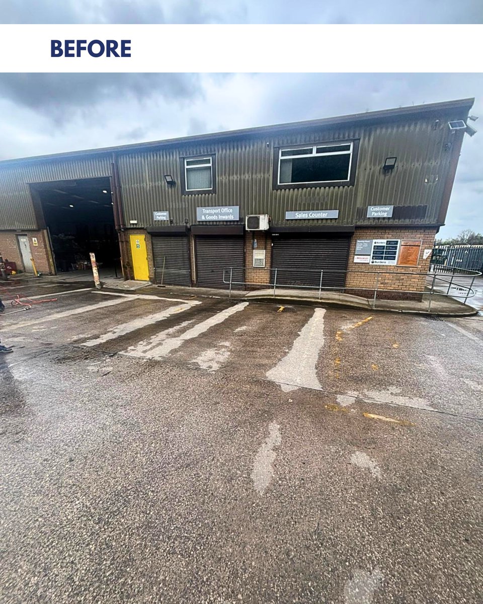 WCS_ltd's tweet photo. Fresh thermoplastic parking bay and loading bay markings recently completed. 🚧

With summer approaching, now is a great time to get external maintenance works booked in while conditions are ideal for completing projects efficiently.

#FacilitiesManagement #ExternalMaintenance https://t.co/hDC8oKtVNd