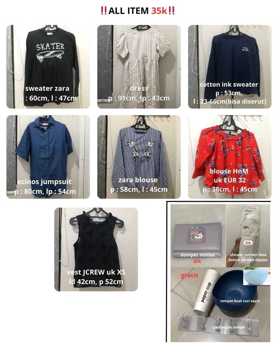 SummerJeyz's tweet photo. PRELOVED

📍cod bulusan, tembalang https://t.co/H7ABMpojbc