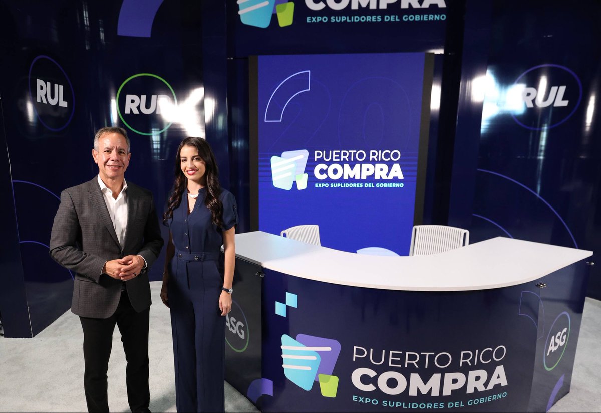 ASGPUERTORICO's tweet photo. La administradora de ASG, Lcda. Karla Mercado Rivera, recibió al alcalde de @SJCiudadCapital , @Miguel_Romero_ , durante #PRCompra2026.

El evento también fortalece los componentes de compras municipales para continuar mejorando los servicios a la ciudadanía. https://t.co/PATxEcXXIz