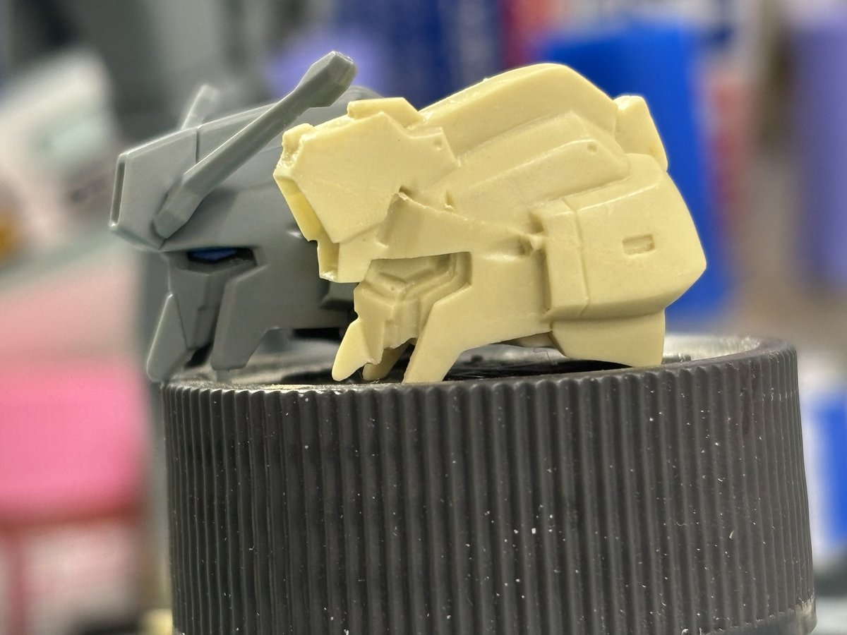 うおン！憧れのSガンダムの頭|д・) ｿｫｰｯ… Zplusのディテールアップ
