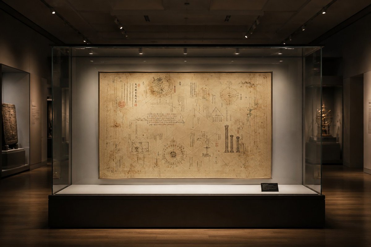 codexofemp's tweet photo. Fragment III

Imperial mathematics.
Celestial cartography.
Forgotten geometry.

The archive expands.

Interact to be considered for archive access. https://t.co/gqBwFrMx6J