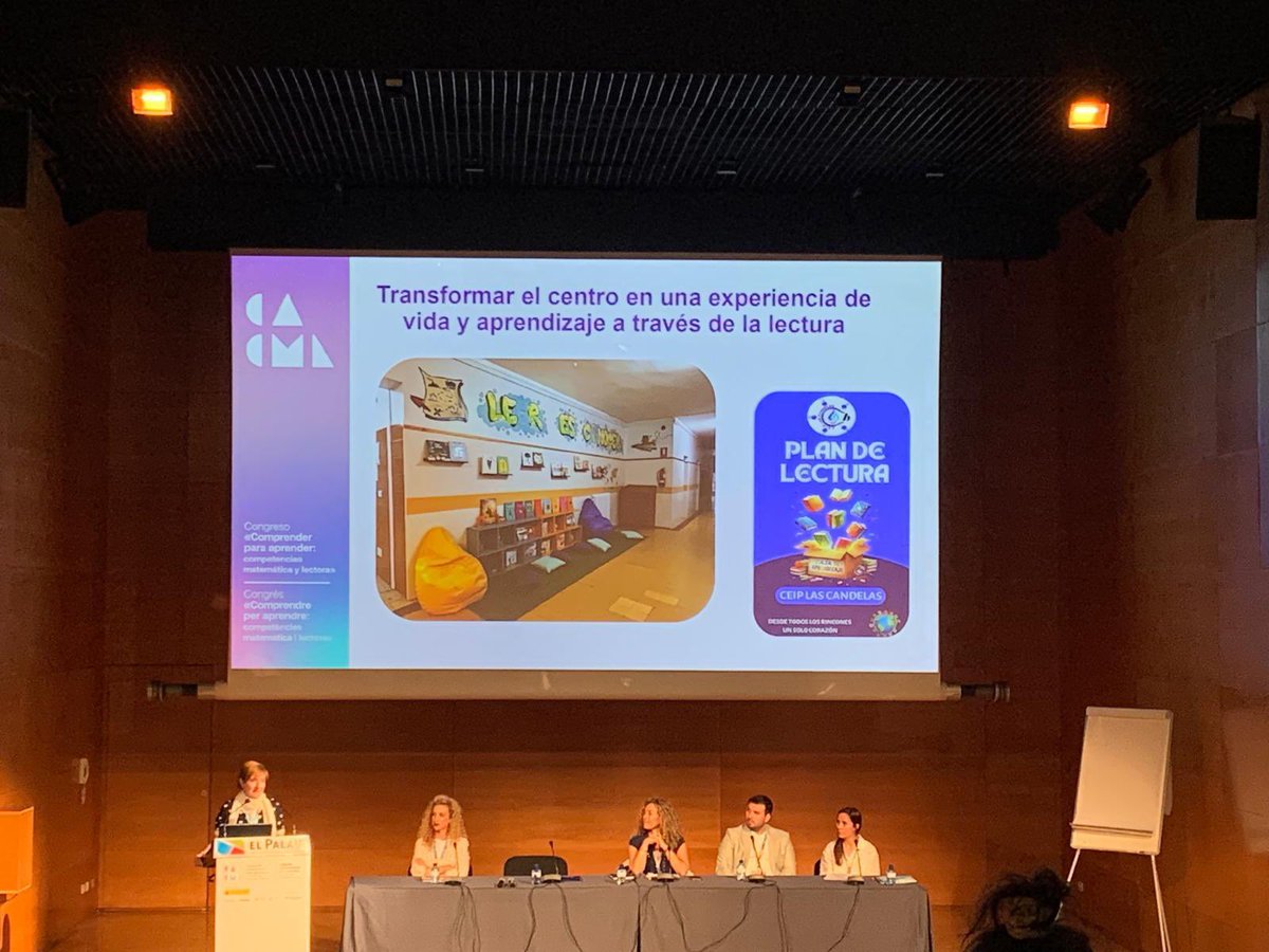 PCT_Lectura_CyL's tweet photo. 📦🌟Estíbaliz Rueda Fernández, exportando la experiencia "Transformar el centro en una experiencia de vida y aprendizaje a través de la lectura" 🚀 del CEIP. Las Candelas de Burgos en el Congreso: "Comprender para Aprender"
@educaciongob @educacyl https://t.co/QdMdRlyxN7