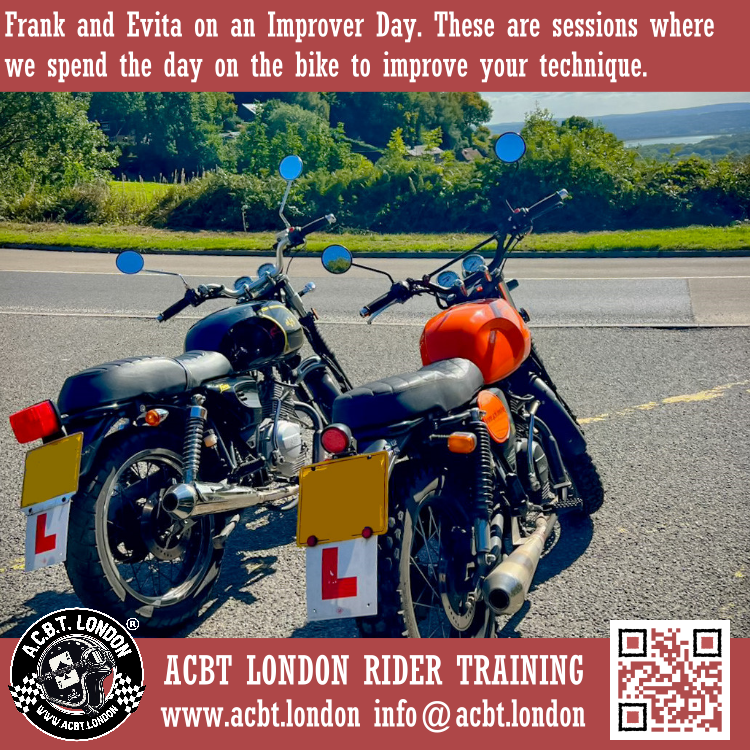AcbtLondon's tweet photo. Are we the only ones that name our bikes or do you also? 🤪 Come on, let's have  your bike names! 😊👏

Want to improve your skill? Get in quick on an Improver Day, they sell fast!

#cbt #motorcycles #london #londonbiker #ukbiker #bikerlife #motorcycleskills #aroundlondon https://t.co/HsJZJmQPs9