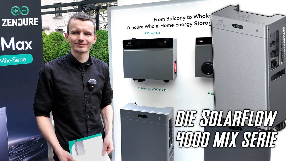 ITRaid's tweet photo. Jetzt gibts richtig Power! ⚡️ Zendure SolarFlow 4000 Mix Serie + PowerHub https://t.co/kkWbUguAUP https://t.co/lpYin4lgZT