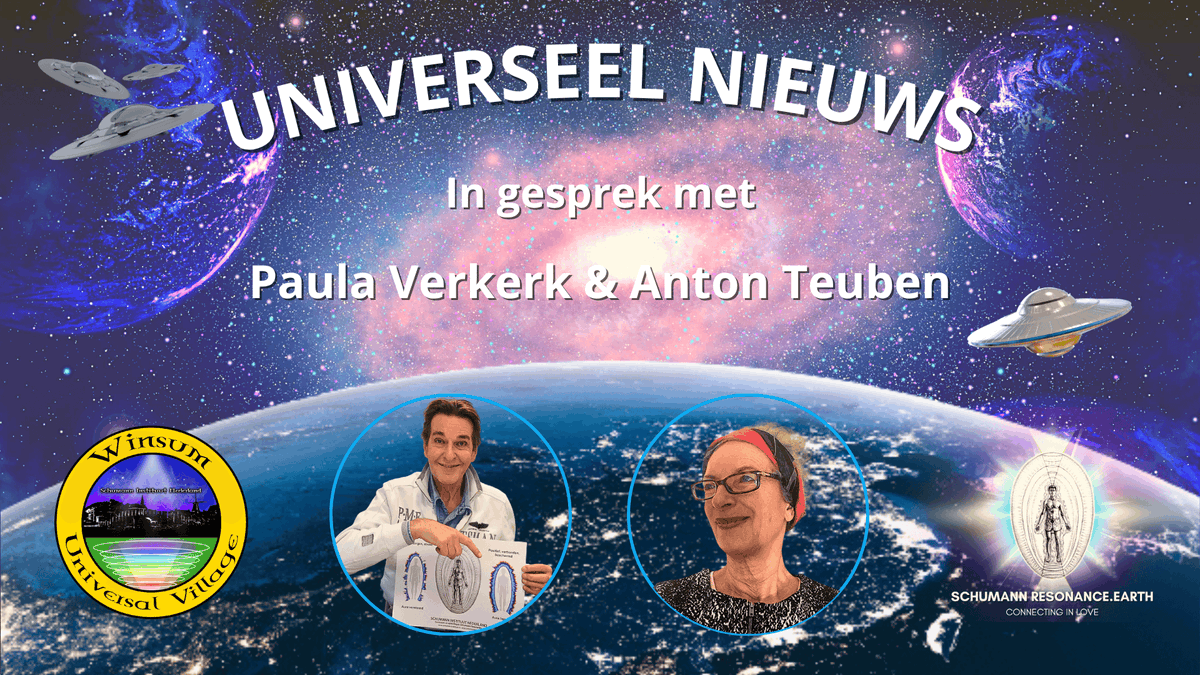 schumanninstitu's tweet photo. Donderdag 21 Mei 2026 om 20:00 uur in het Universele Nieuws: Blijvend Actueel Kernwapens Onbruikbaar

Paula deelt hoe we de nieuwe aarde creëren en belichamen en neemt ons via een door haar uitgekozen kristal.

Meekijken kan live via ons YouTube kanaal: https://t.co/wNia0OCxxK https://t.co/pXQ4iIhYt7